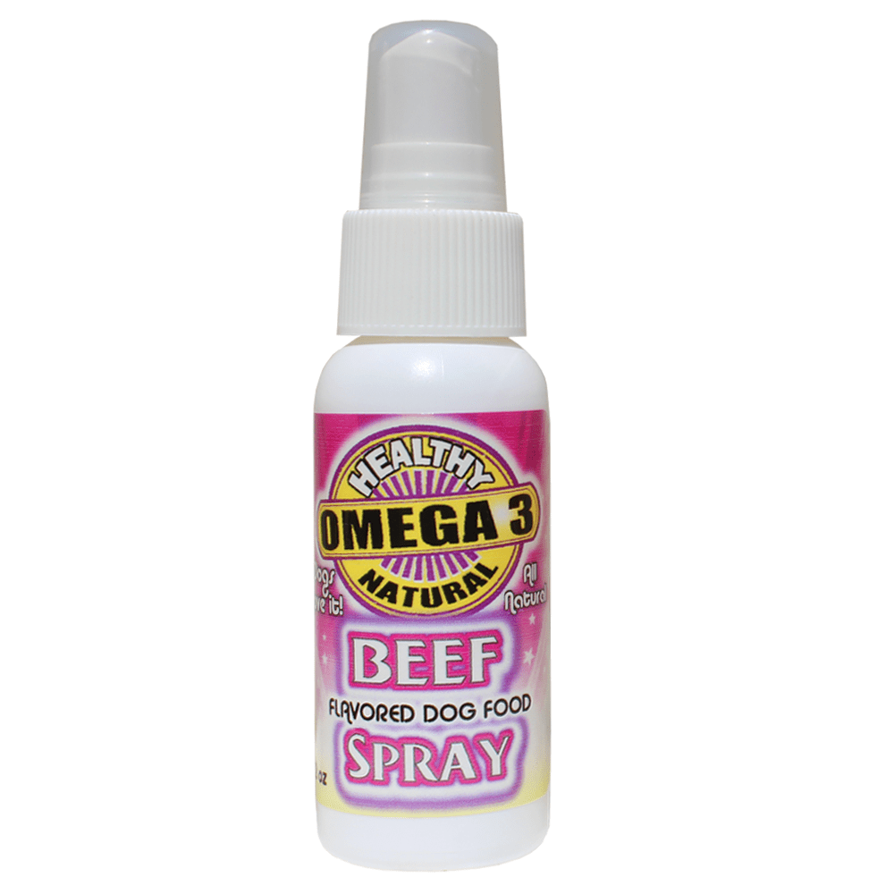 Dog food sale flavor spray