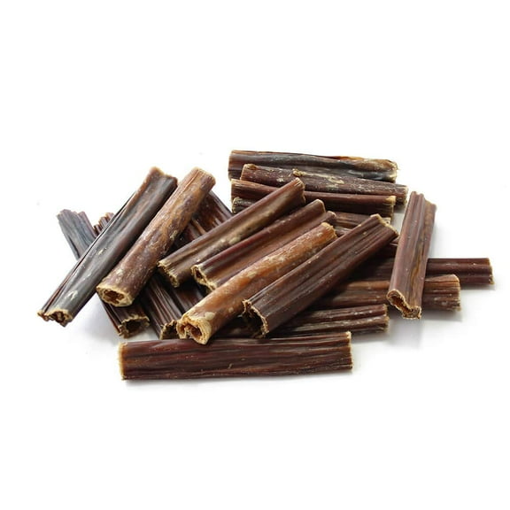 Beef Gullet Sticks for Dogs (6 Inch - 12 Pack) - All Natural Grass-Fed Beef Dog Chews, Rich in Glucosamine Chondroitin for Joint Health, Single Ingredient No Rawhide Dog Treats