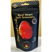 Discusfood Beef Heart Soft Granulate Premium Fish Food, 2.82oz, Pellets