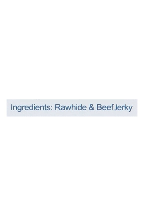 9 Beef N'Hide Treat  Rawhide Wrapped in U.S. Beef Jerky for Heavy Chewers