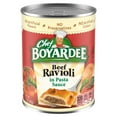 thumbnail image 1 of Beef Ravioli in Pasta Sauce, Ready-to-Eat Meal, 15 oz. Can, 1 of 8