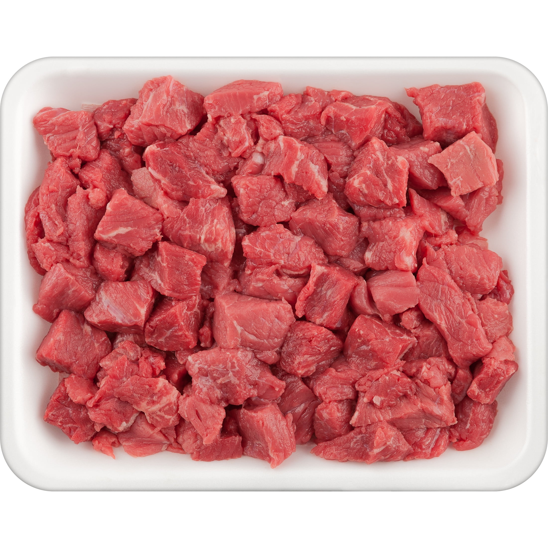 Beef Stew Meat Family Pack, 2.0 - 2.5 lb Tray
