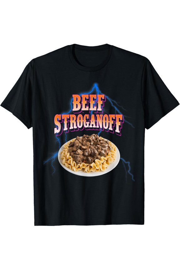 Beef Stroganoff Bootleg Rap Style Vintage 90S Funny T-Shirt Unisex S-5XL Hot Trending Shirt, Vintage Birthday Gift