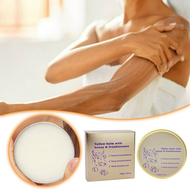 Beef Tallow Brightens Skin Tone Moisturizes Skin Dryness Brightens Skin