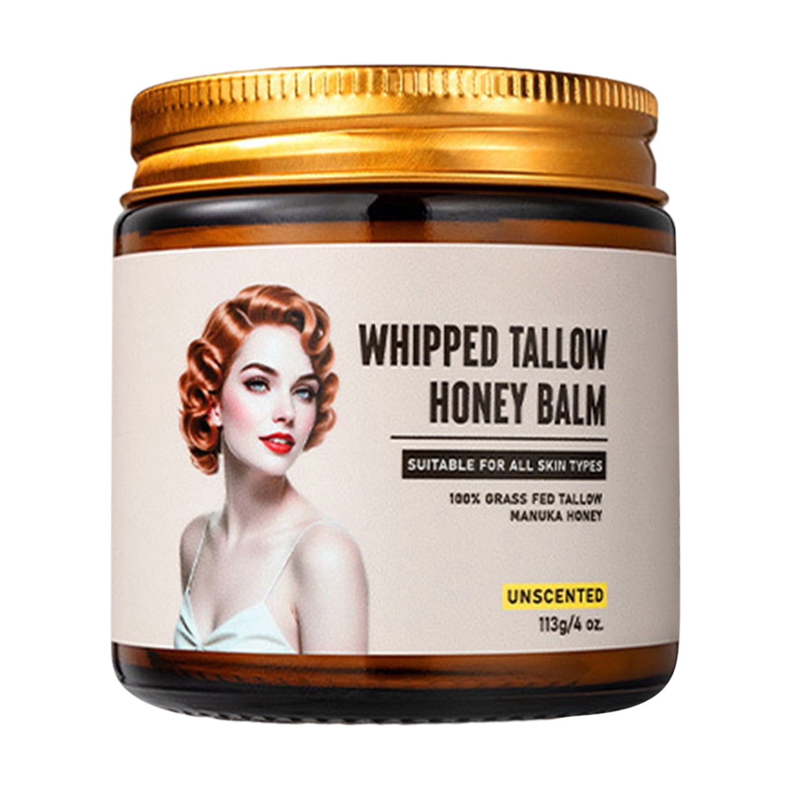 Grass Fed Beef Magnesium Tallow Lotion main image 1