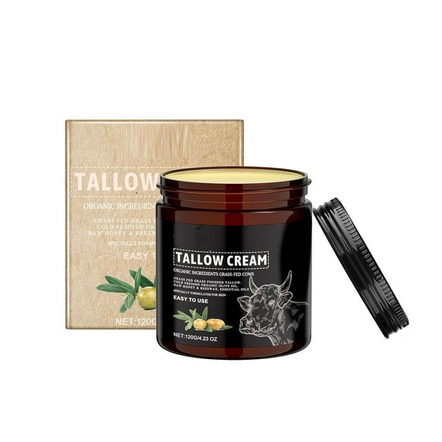 Beef Tallow for Skin Tallow Creme Skin Moisturizer Nourishes Skin
