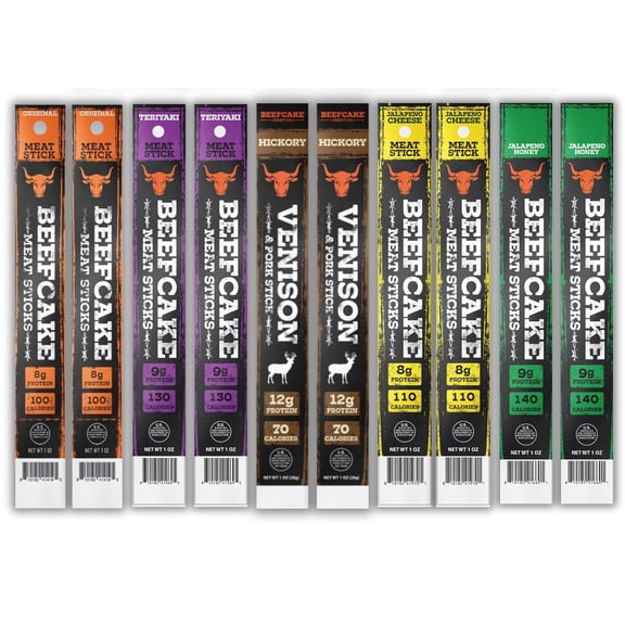 BeefCake Jerky Stick Sampler