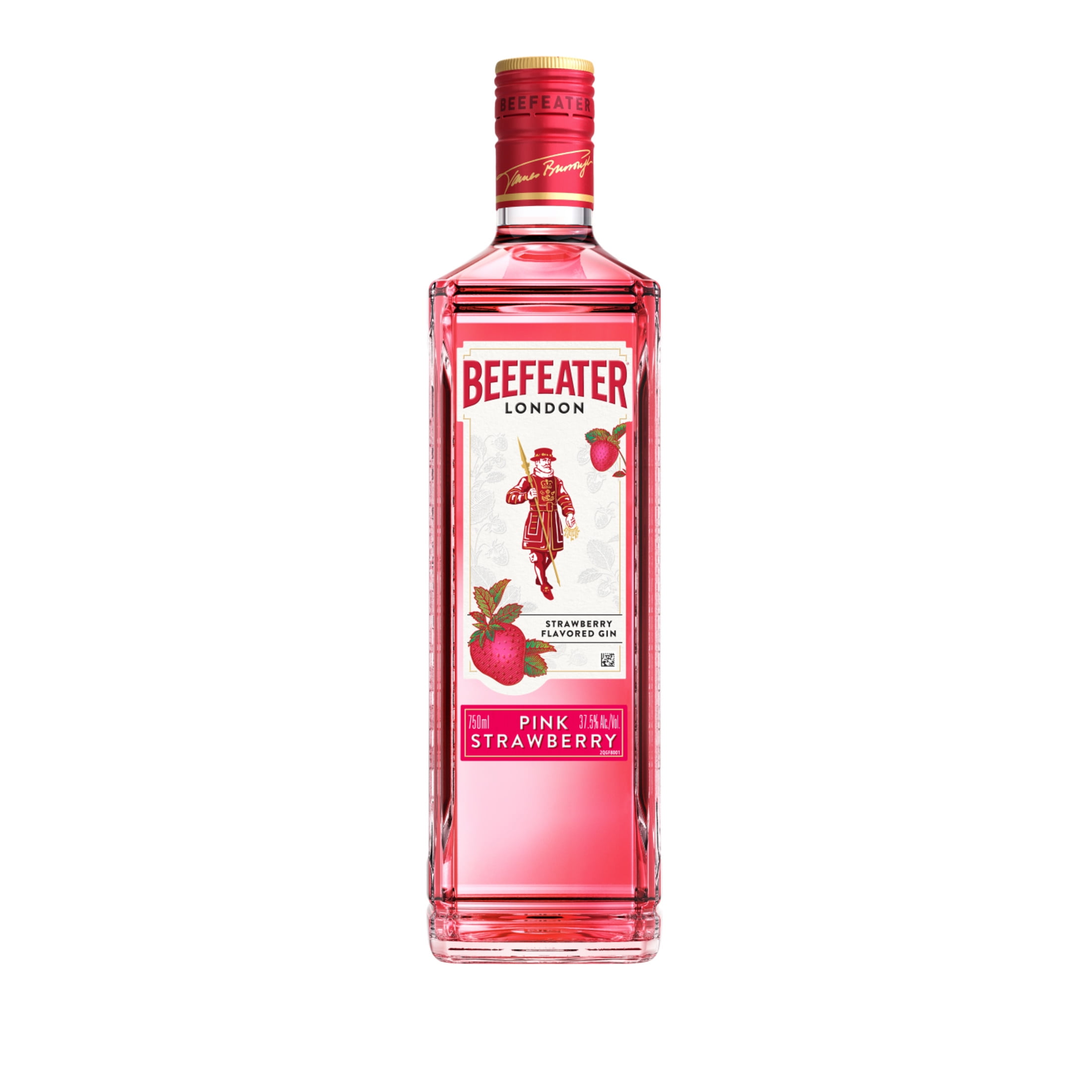 Beefeater Pink London Dry Strawberry Gin 750mL, 75 Proof - Walmart.com