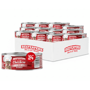 Beefeaters Chicken Chunk in Gravy 3oz 24-Pack | Adult Wet Food with Taurine, Premium Catfood Wet Food, No Artificial Additives, Balanced Nutrition | Supports Immune System & Vision