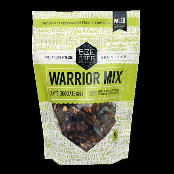 Beefree 293906 9 oz Granola Chocolate Buzz, Pack of 6