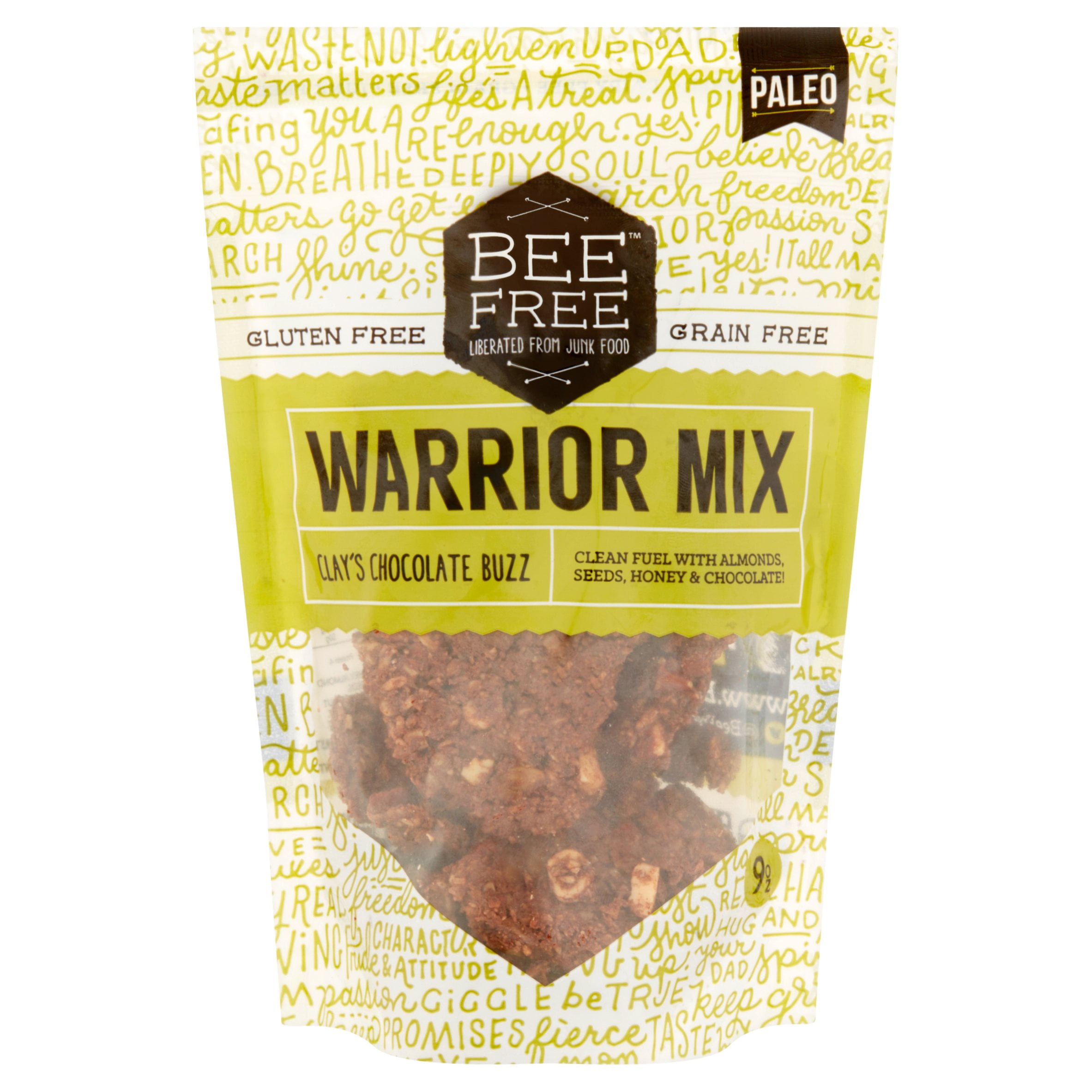 BeeFree Clay's Chocolate Buzz Warrior Mix, 9 oz, 12 pack
