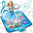 thumbnail image 1 of Beefunni Dance Mat, Snowy Princess Themed Play Mat Dance Game Toy Gift for 3-12 Year Old Girls (39.37"X33.85"), 1 of 7
