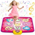 thumbnail image 1 of Beefunni Dance Mat Toys for 3-10 Year Old Girls,5 Game Modes Including 3 Challenge Levels,Christmas Birthday Gifts for 3-8 Year Old Girls, 1 of 7
