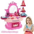thumbnail image 1 of Beefunni Mini Kids Vanity Toy for Toddlers Girls 3 4 5 6+ Years, 24 Pcs Pretend Play Dress up Toys for Little Girl, Toy Dresser Birthday Gift for Toddlers Girl 3-6 Years., 1 of 6