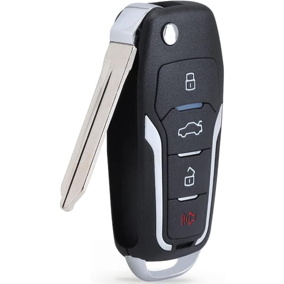 Beefunny Replacement Upgraded Flip Remote Car Key Fob 315MHz 4D63 Chip for Ford Lincoln Mercury FCC ID CWTWB1U345 CWTWB1U331 CWTWB1U322 GQ43VT11T