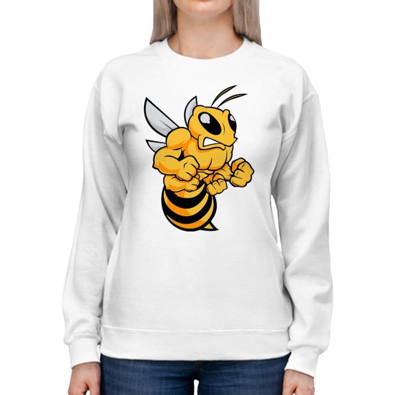 Beefy Hornet Sweatshirt Women -SPIdeals Designs, Female 5X-Large