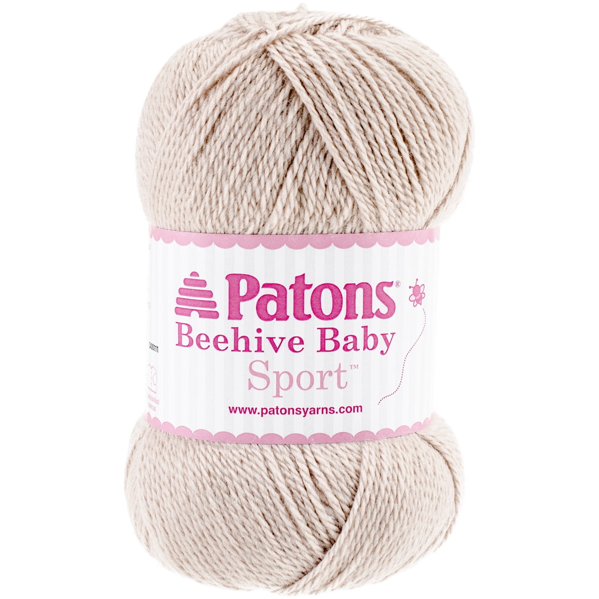 Beehive Baby Sport Yarn SolidsFawn, Pk 6, Patons