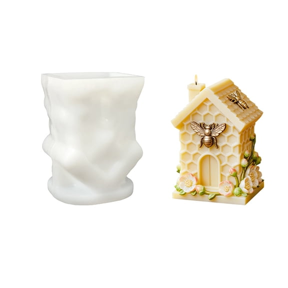 DIY Silicone Mould for Craft Beehive Honeycomb Casting Resin Home Ornament Making Ideal for DIY Projects and Decorative