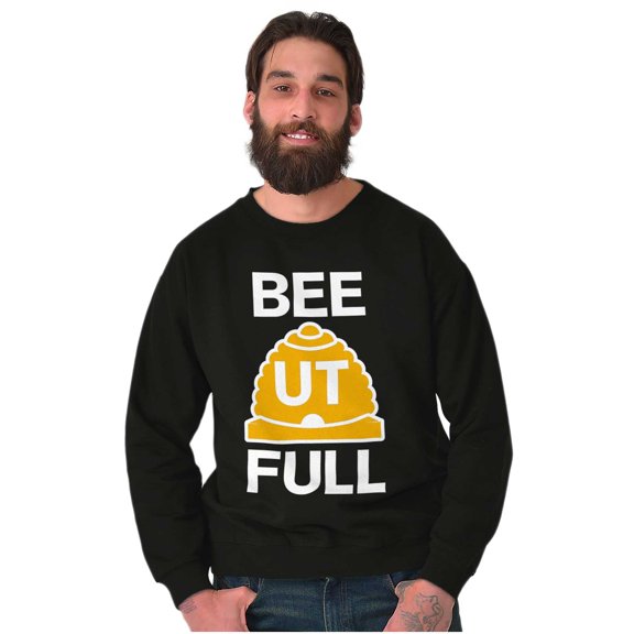 Beehive State Beutahful UT Arch Sweatshirt for Men or Women Brisco Brands M