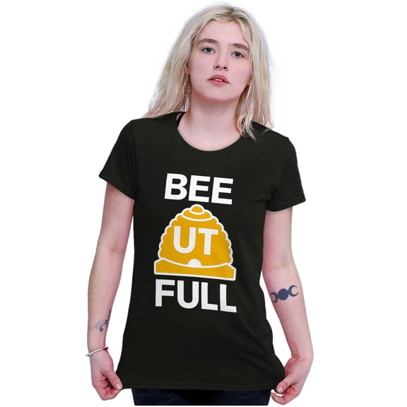 Beehive State Beutahful UT Arch Womens Slim Fit Graphic Tee Brisco Brands X