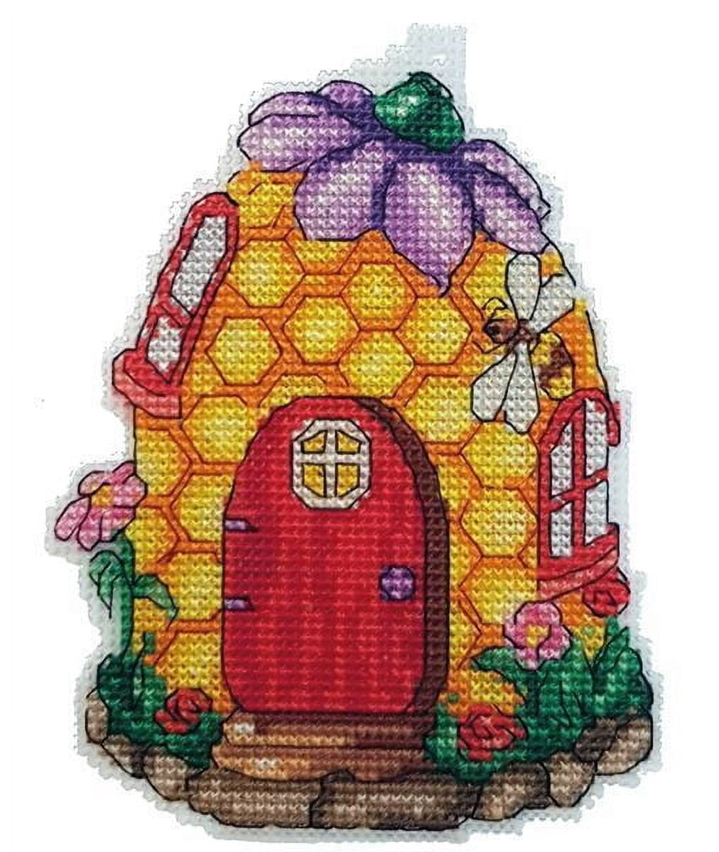 Beehive house Counted cross stitch kit 8050A