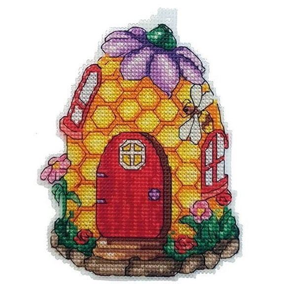 Beehive house Counted cross stitch kit 8050A