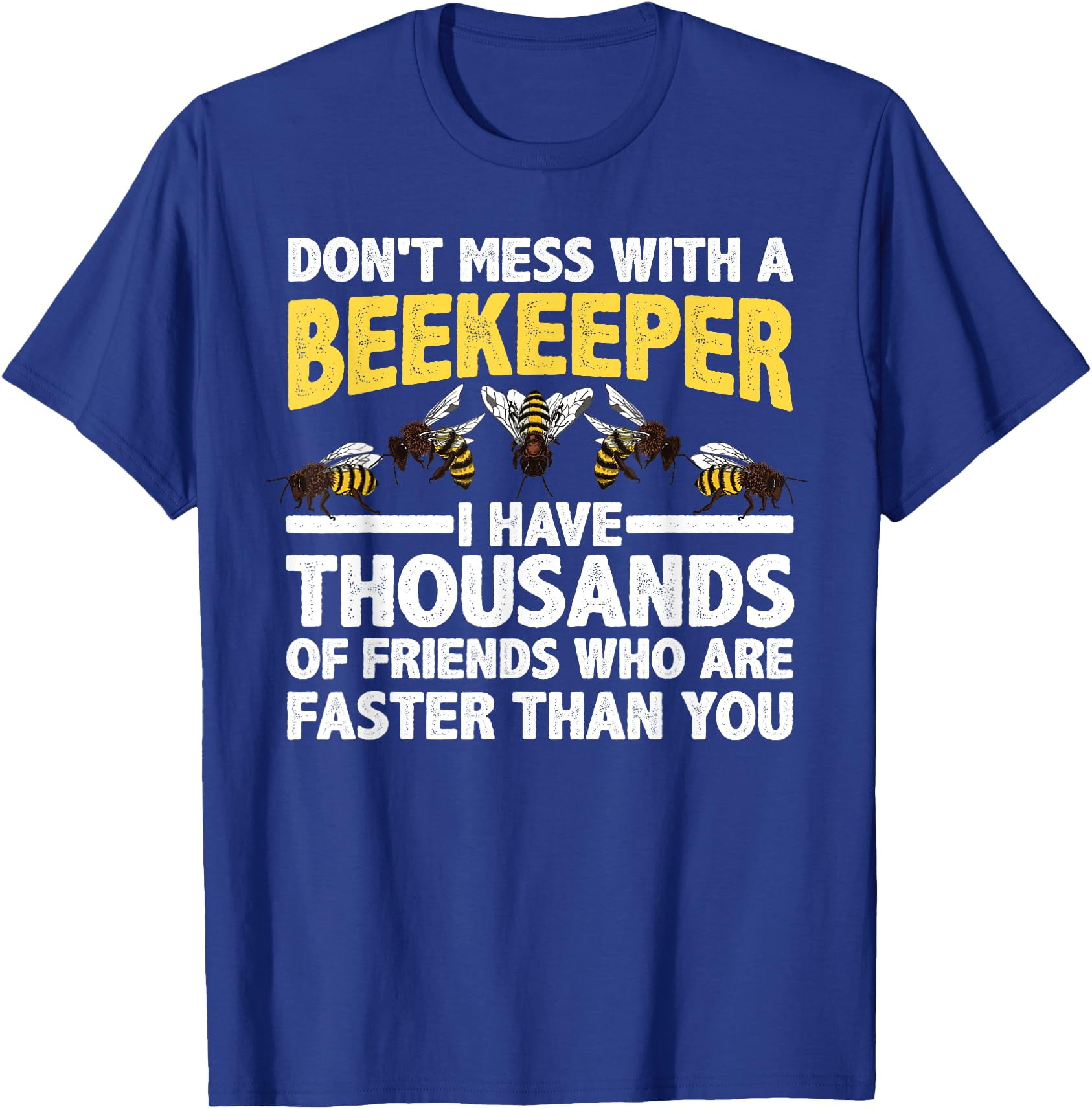 Beekeeper Art Beekeeping Honeybee Beehive Lover Softstyle T-Shirt,Royal ...
