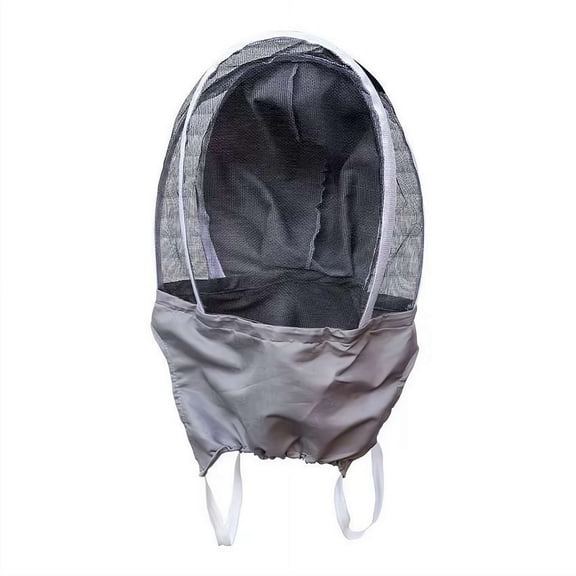 Beekeeper Beekeeping Cap, with Head Net Mesh Face Protection, Head net hat Beekeeping Beekeeper bee Veil hat Dark Grey