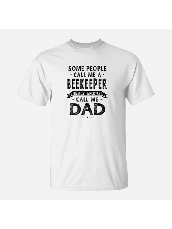 Beekeeper Dad Fathers Day Gifts Father Daddy TShirt