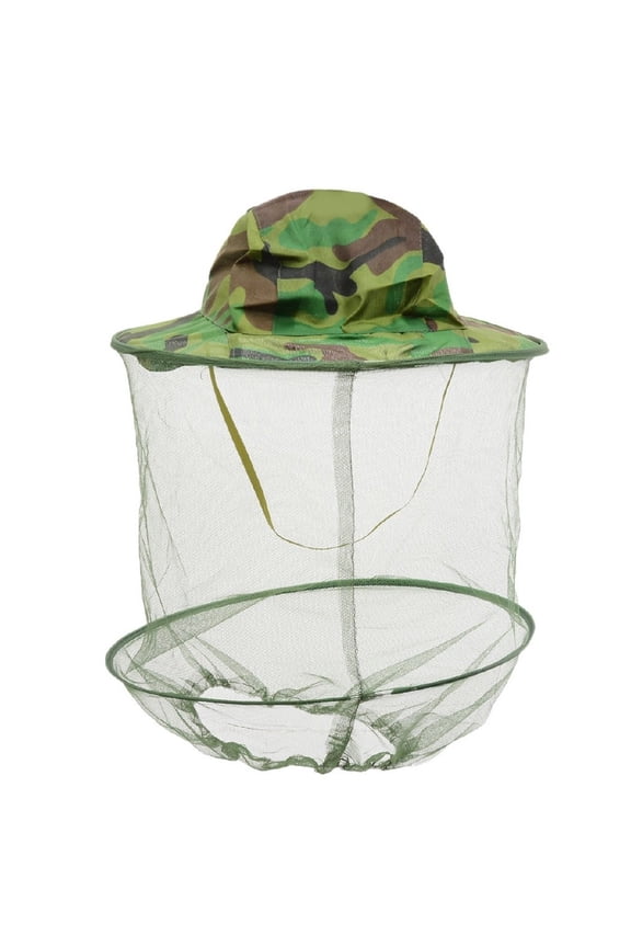 Beekeeper Hat Mosquito Bee Insect Net Hat Face Head Protector Hiker Fisherman