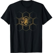 Beekeeper Honeycomb Bee Lover Nature Graphic T-Shirt