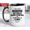 thumbnail image 1 of Beekeeper Personalized Gift Beekeeper Thank You Mug Beekeeper Cup Beekeeper Retirement Far, 1 of 4