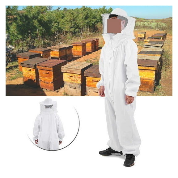 Beekeeper Protective Suit Beekeeping Protective Equipment Keeping Beekeeper Suit Hat Beekeeping Suit ,Comfortable and Sturdy