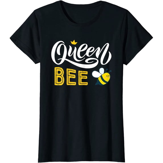 Beekeeper Queen Bee Cute Bees Honey Lover Queen Bee T-Shirt