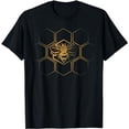 thumbnail image 1 of Beekeeper Shirt, Beekeeping - Honeycomb Love For Bees T-Shirt, 1 of 5