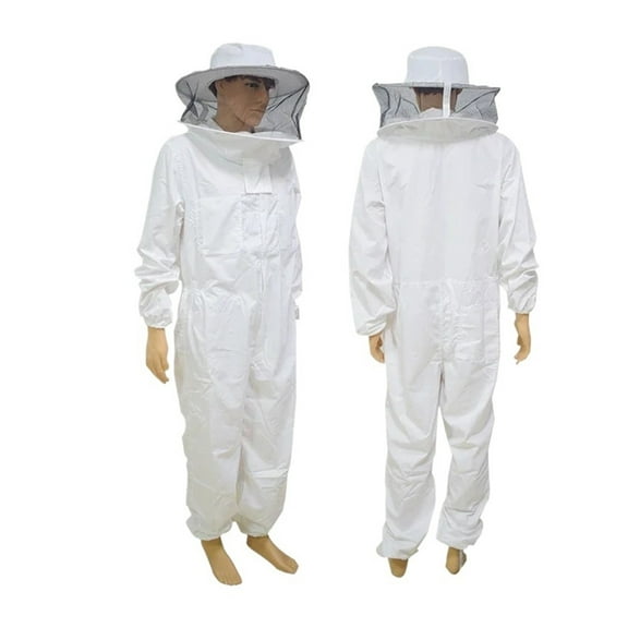 Beekeeper Suit Clothes Beekeeping Clothing Hat Jacket Protective Clothing Unisex Defend Beekeeping Suit Beekeeper Equipment ,Lightweight & Ventilated