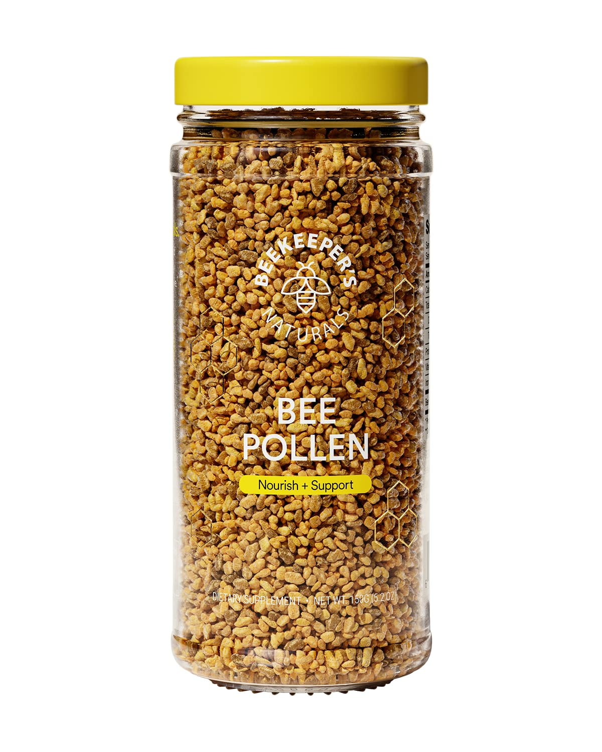 Beekeeper's Naturals Bee Pollen 100 Raw Bee Pollen Granules, Natural