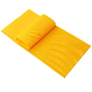 Beekeeper's Silicone Foundation Sheet Mold, 17.1 x 8.7 Inches Beeswax Press Template with Honeycomb Pattern, Manual Beehive Foundation Making Tool, Honey Bee Keeping Equipment