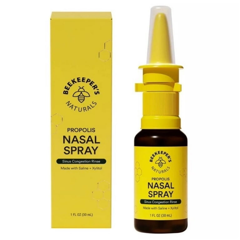 Beekeepers Naturals Xylitol Propolis Nasal Spray, 1 fl oz - Pack Of 2 