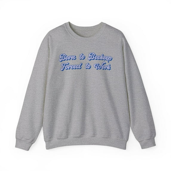 Beekeeping Beekeeper Sweatshirt Gifts Crew Neck Shirt Long Sleeve Unisex