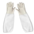 thumbnail image 1 of Beekeeping Gloves Canvas Protective Bee Keeping Supplies Equipment with Vented Long Sleeves for the Beekeeper 1 Pair, 1 of 8