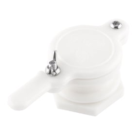 Beekeeping Honey Flow Valve, Leakproof Plastic Tap with Stainless Steel Threads, 5.5”