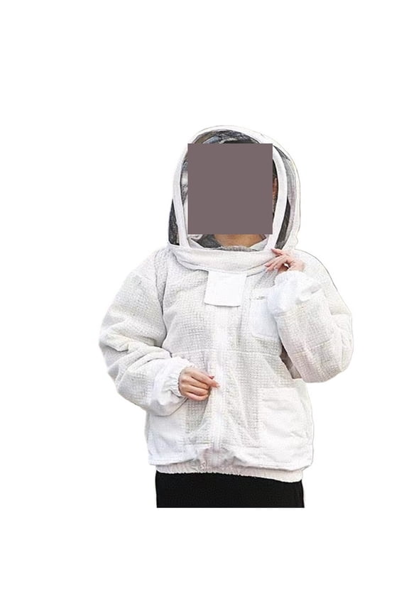 Beekeeping Jacket Ventilated Beekeeping Clothing Beekeeper Protection Clothing Anti Bee Suit Beekeeping Tool ,Easy to Wear