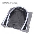 Beekeeping Protective Veil Jacket Bee Suit Smock with Double Zippers Beekeeper Accessory