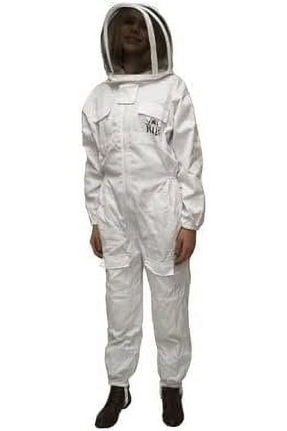 Workwear Cotton & Polyester Beehive Suit - XL  Residential Use, Standard Application