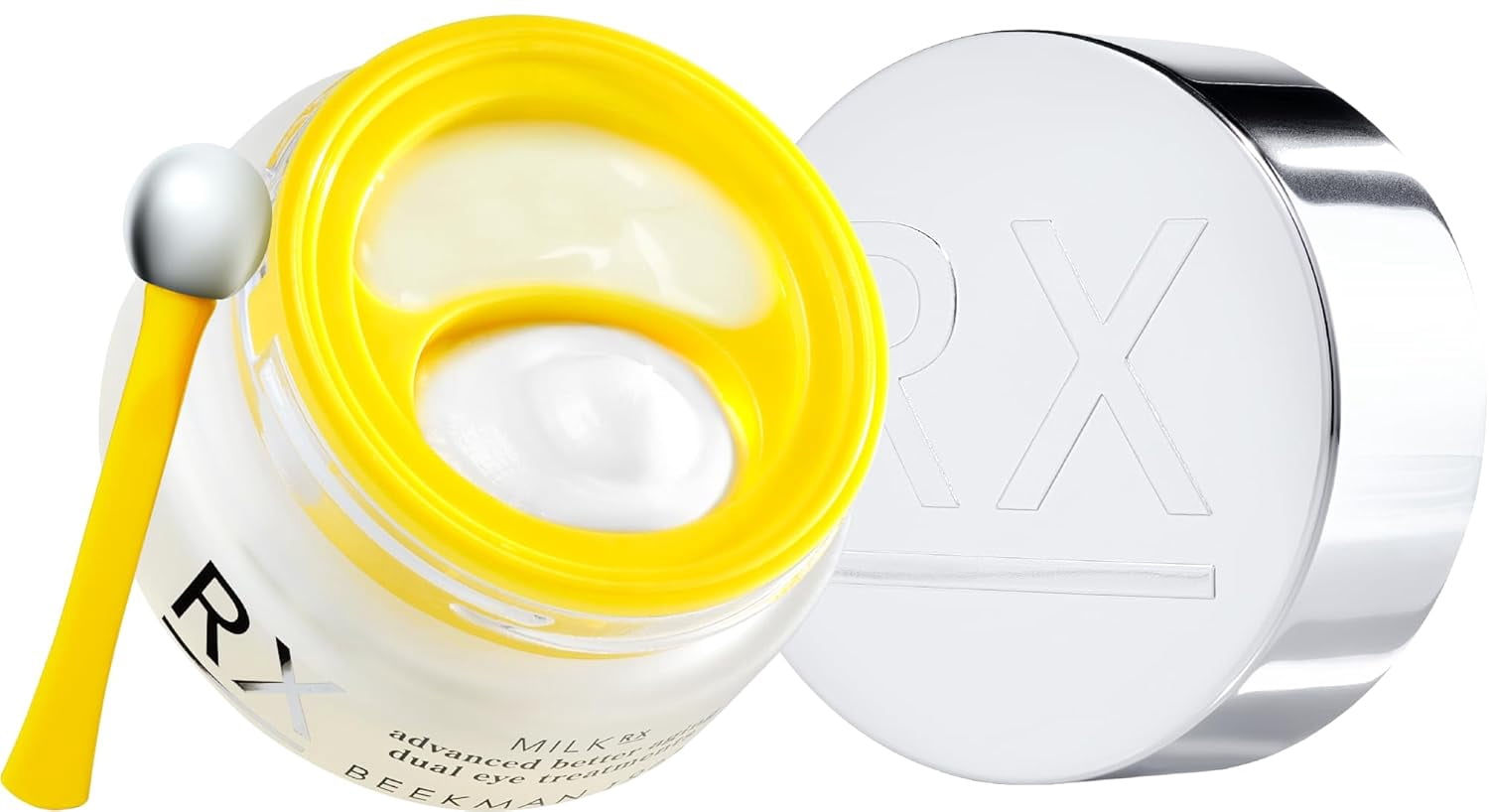 Beekman 1802 Advanced Dual Eye Treatment Set | Under Eye Cream + Upper Eye Serum Hydrating Smoothing Care Duo