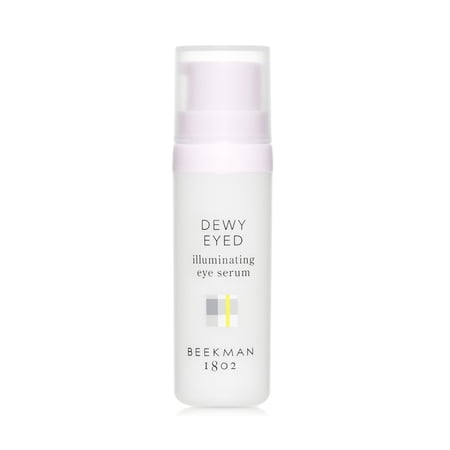 Beekman 1802 Dewy Eyed Illuminating Eye Serum - Fragrance Free - 0.5 oz - Reduces Puffiness & Dark Circles - With Goat Milk & Aloe Vera - Good for Sensitive Skin - Cruelty Free C80