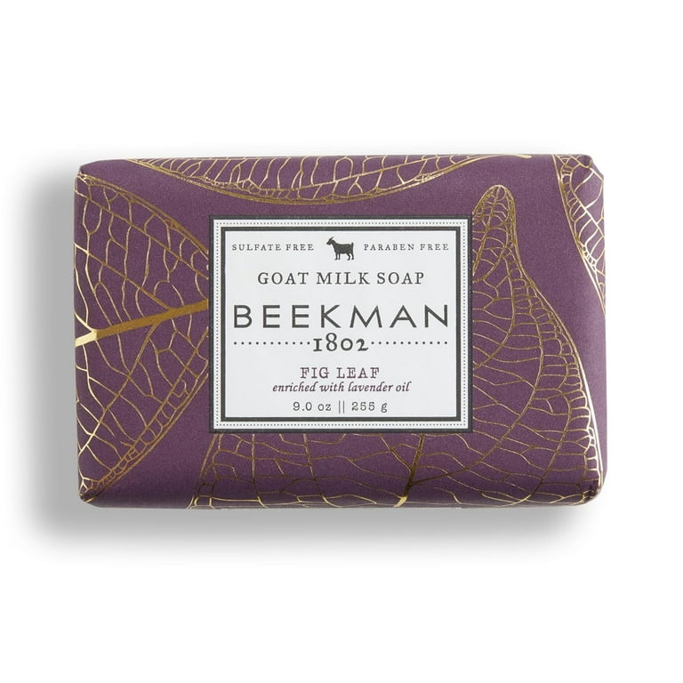 Beekman 1802 Fig Leaf Goat Milk Bar Soap 9oz