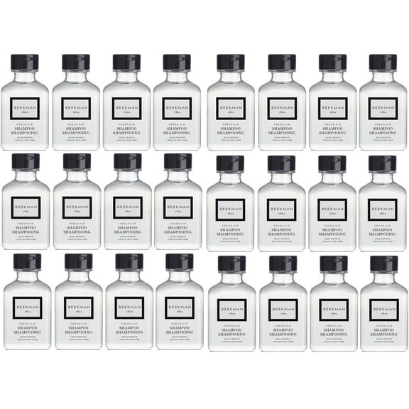 Beekman 1802 Fresh Air Shampoo Lot of 24 Each 1oz Bottles. Total of 24oz