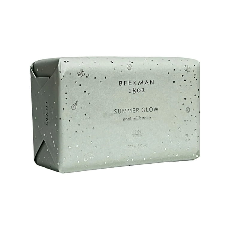 Beekman 1802 Goat Milk Soap - 3.5 oz. Palm Size. Summer Glow
